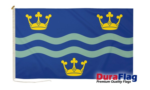 DuraFlag® Cambridgeshire Blue Premium Quality Flag